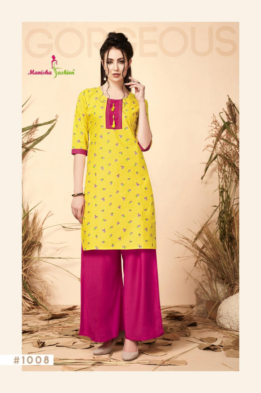 Melania Vol-1 Manisha Fashion Lawn Cotton Kurti Melania Vol-1 Manisha Fashion Lawn Cotton Kurti
